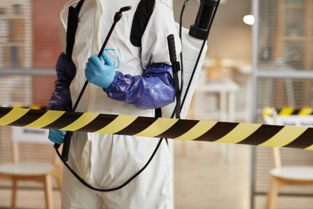 Professional Crime Scene Cleanup technician working in Columbia, IL